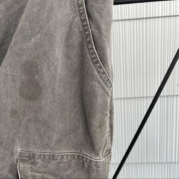 Army Green Khaki Straight Leg Cargo Pants Vintage 90s y2k size 32” waist - Picture 3 of 7